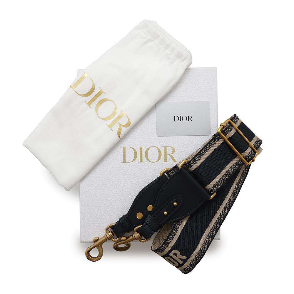 Dior Lady Dior Oblique Beige/NavyM0505CMVO Wicker Jacquard Size Mini