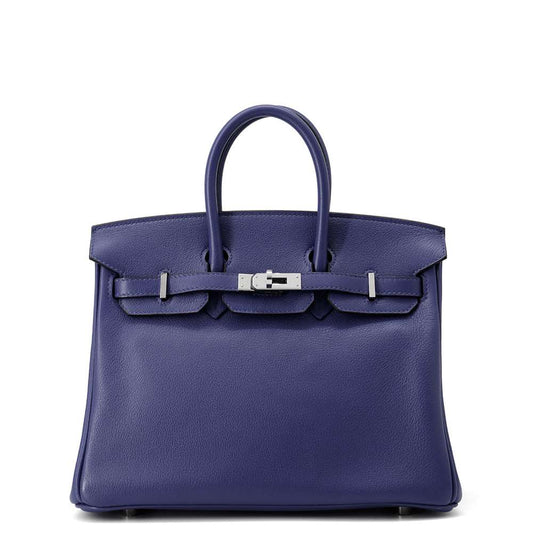 HERMES Birkin Verso Blue Encre/Colvert Taurillon Nobillo Size 25