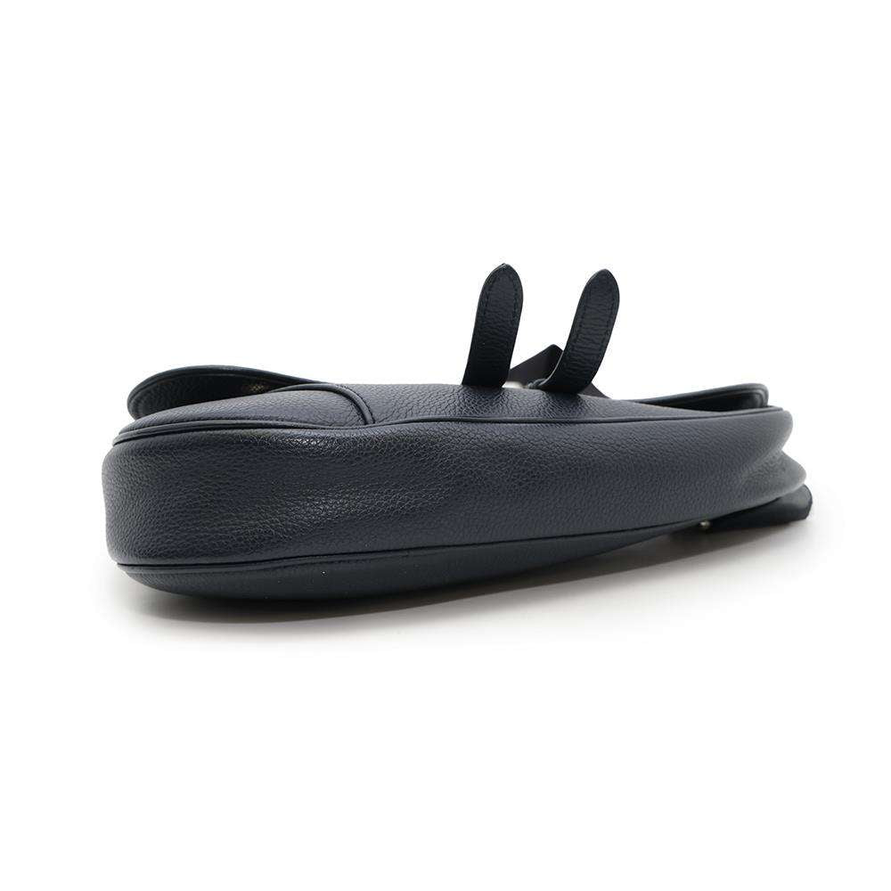 Dior Shoulder Bag for Men - Stussy Collaboration Navy Leather