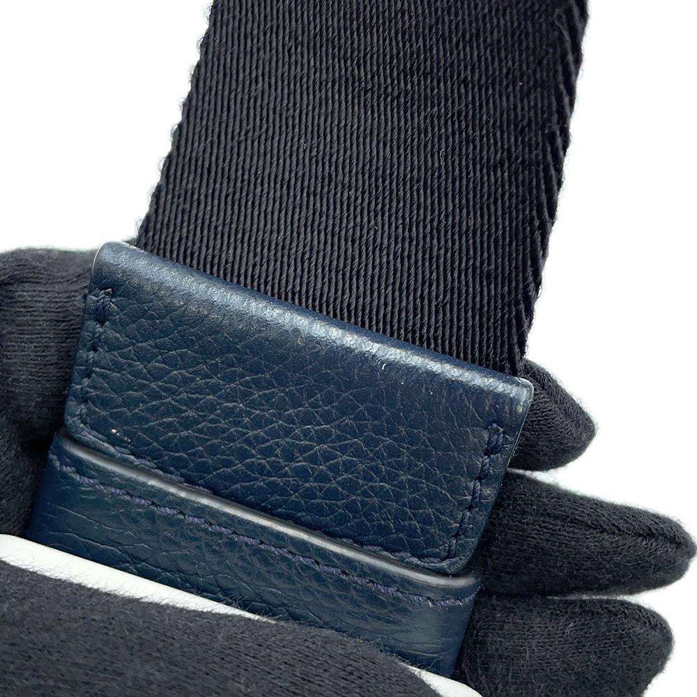 Dior Shoulder Bag for Men - Stussy Collaboration Navy Leather