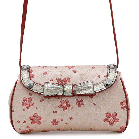 LOUIS VUITTON Griotte Cherry Blossom PinkM92588 Monogram Satin