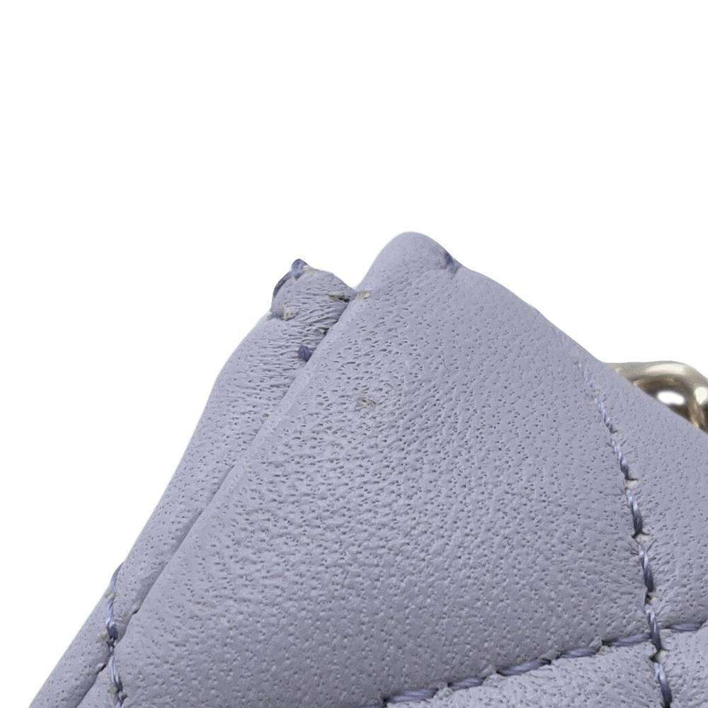 CHANEL Matelasse ribbon 2way belt bag PurpleAP2427 Lambskin