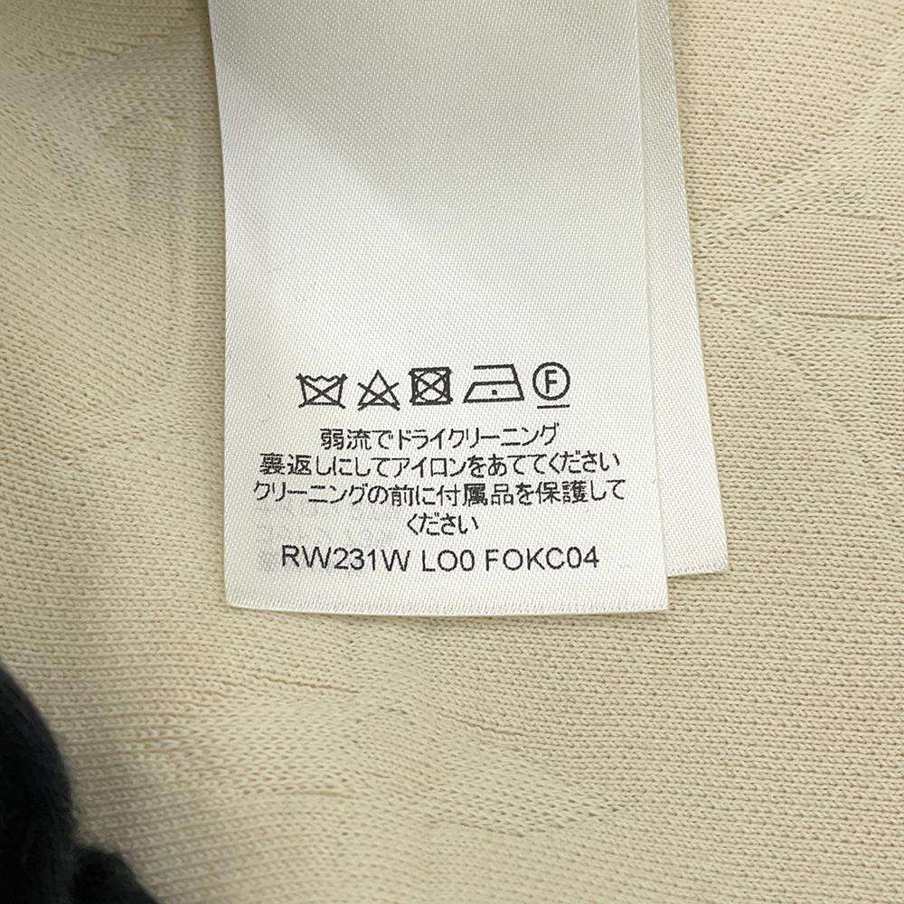 LOUIS VUITTON 3D Monogram Hooded Jacket Size XS Ivory1AC0WQ Cotton73% Nylon23%