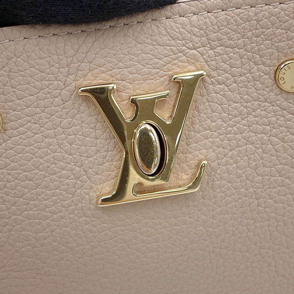 LOUIS VUITTON Nano Rock Me Bucket GreigeM69205 Calf Leather