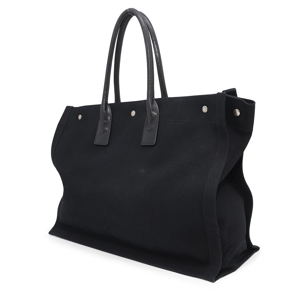 SAINT LAURENT PARIS Rive Gauche Tote Bag Black509415 Canvas