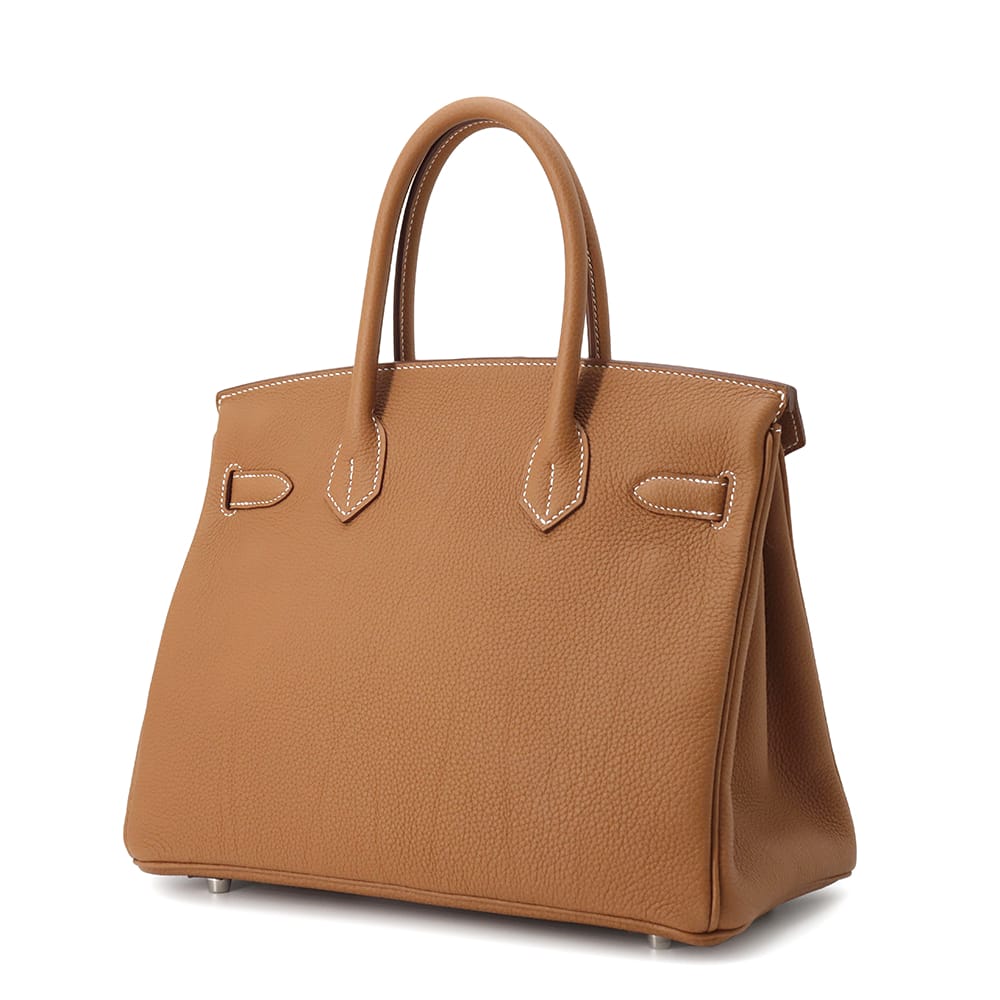 HERMES Birkin Gold Togo Leather Size 30