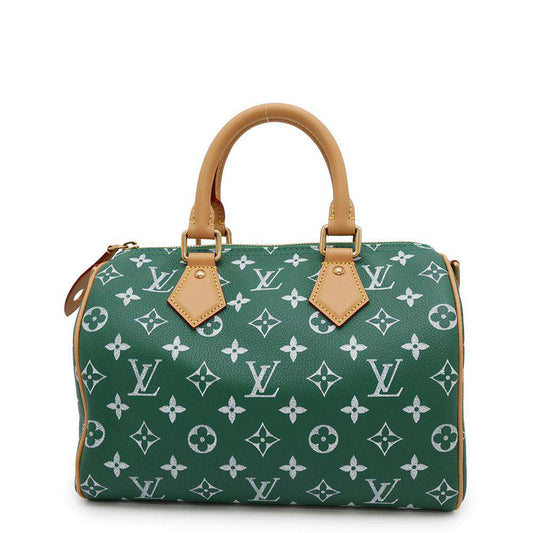 LOUIS VUITTON Speedy P9 Bandouliere VertM24423 Calf Leather Size 25