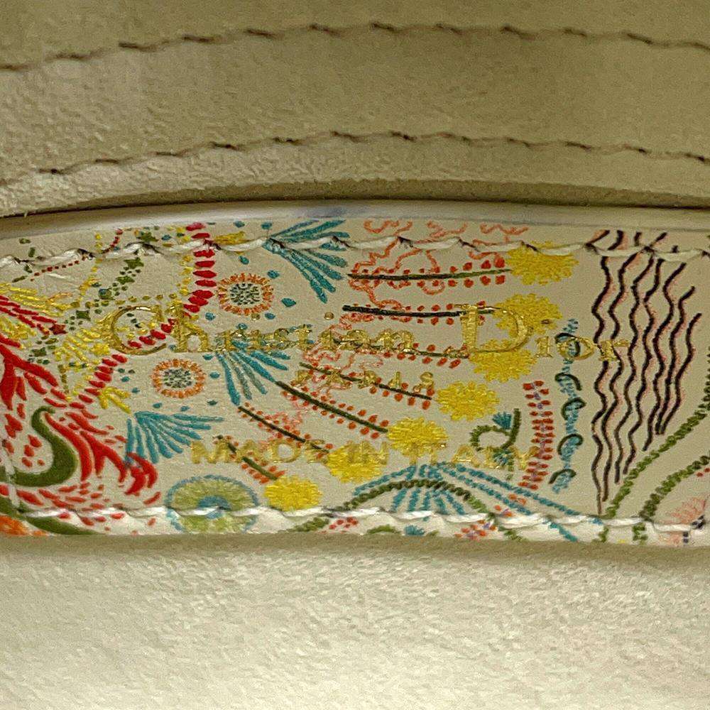 Dior Lady Dior Multicolor Leather Size micro