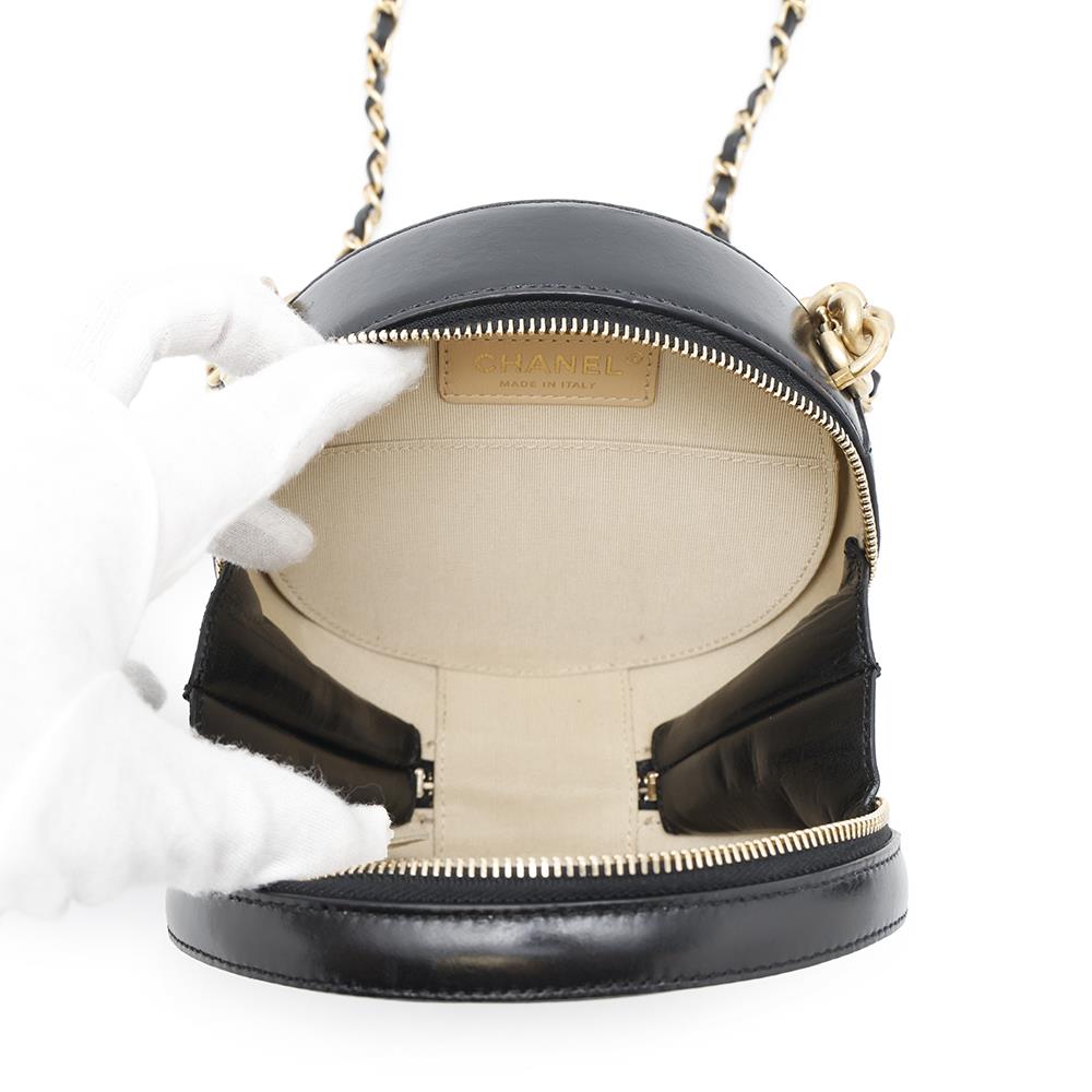 CHANEL CC Logo 2WAYShoulder BlackA91946 Leather