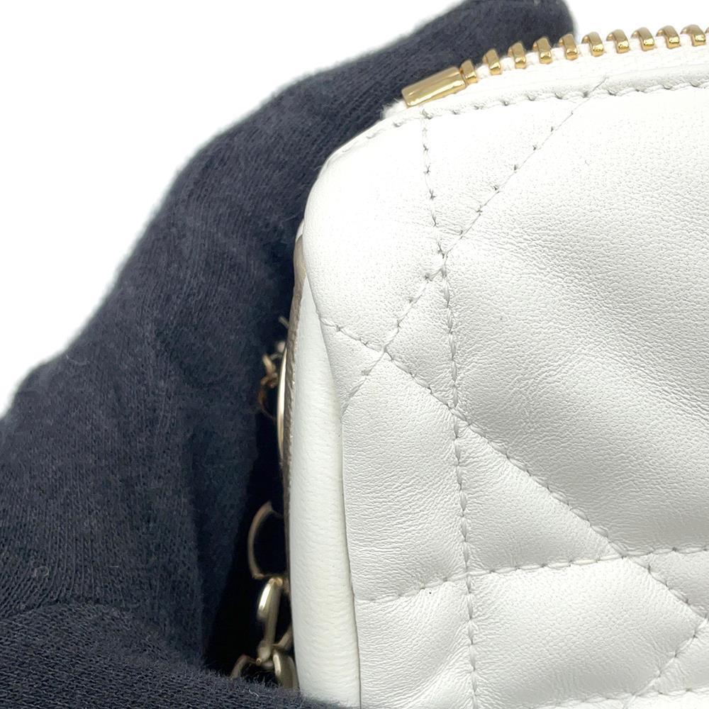 Dior Vibe Hobo 3WAYBag WhiteM7200ONOA Leather Size Small