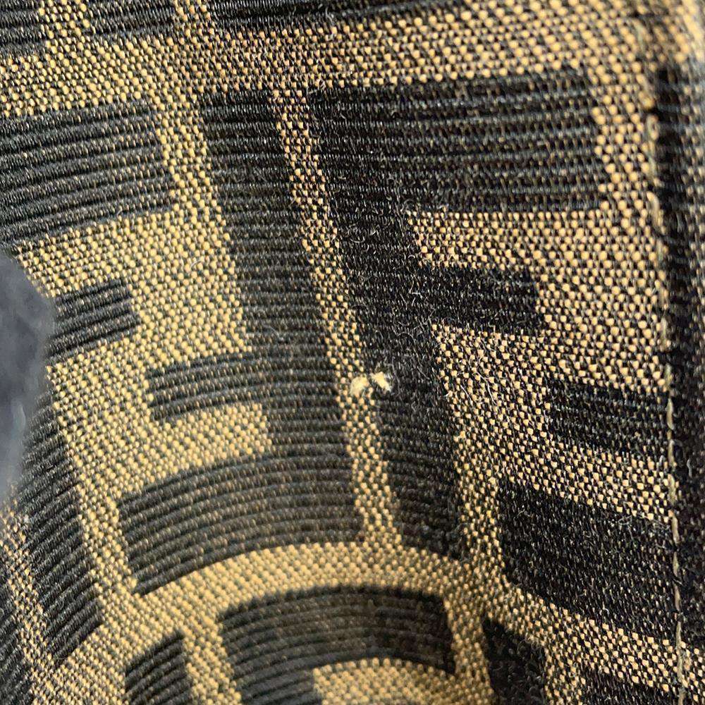 FENDI Zucca Pattern 2WAYBag Brown0914117 Canvas Leather