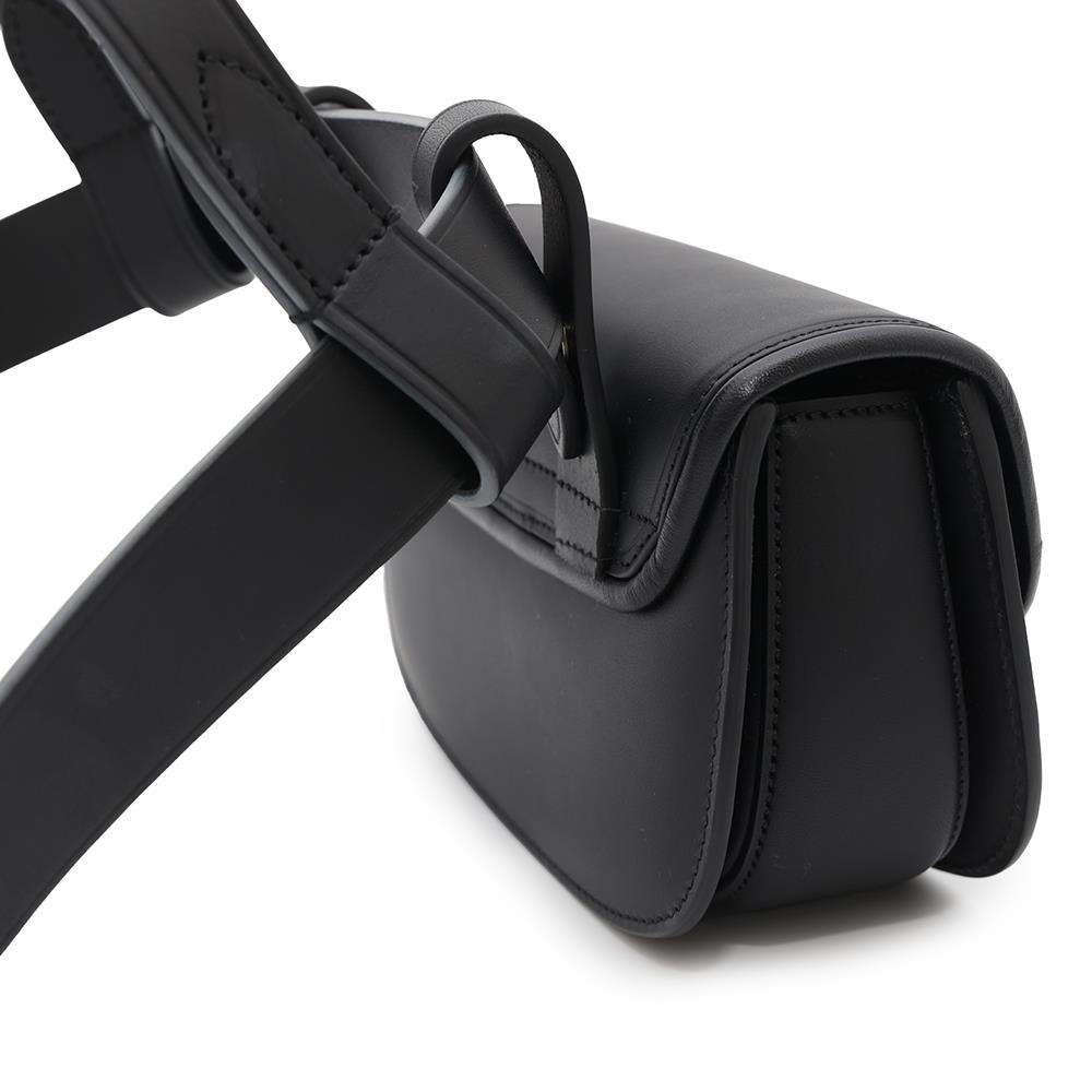 GUCCI Bamboo 1947 Mini Belt Bag Black681137 Leather