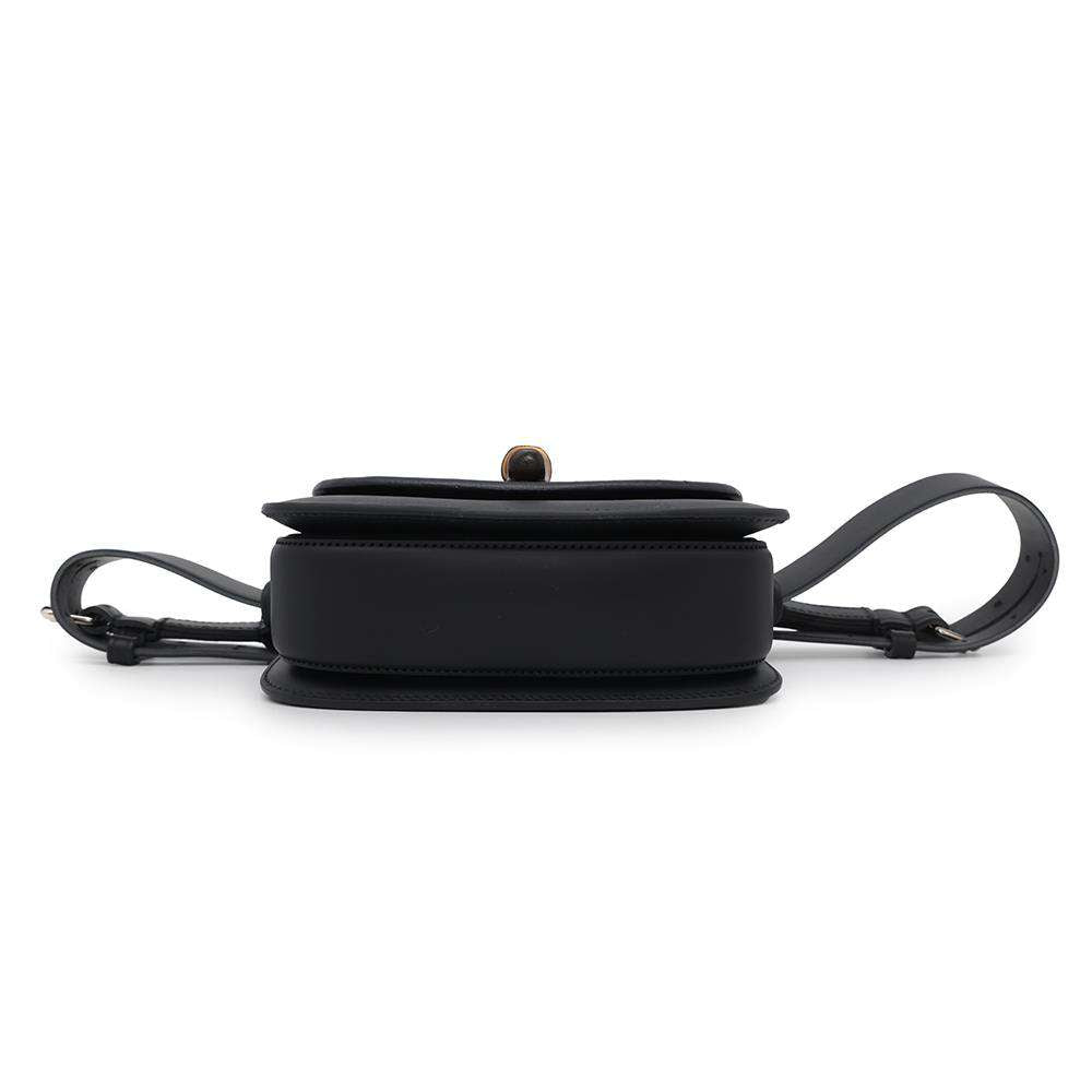 GUCCI Bamboo 1947 Mini Belt Bag Black681137 Leather