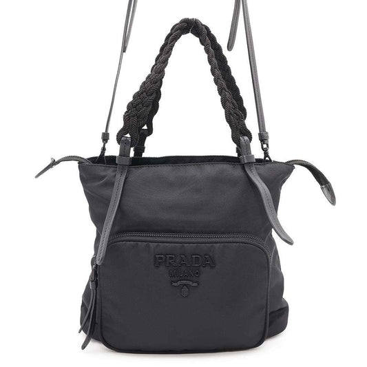 PRADA 2WAYShoulder Black1BA207 Nylon