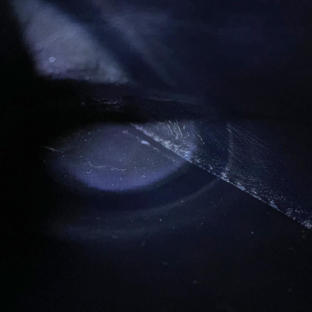 LOUIS VUITTON Globe Line Loafers Black1AA723 Calf Leather Size 6.5