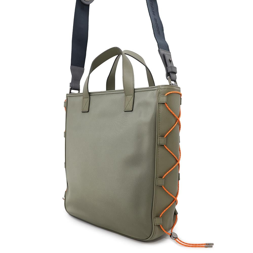 Dior sacai Collaboration 2WAY Saddle Bag Khaki/Black1ADSH198USF Nylon Leather