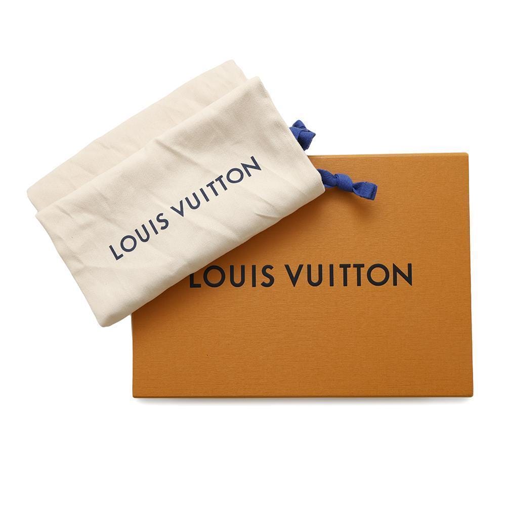 LOUIS VUITTON Allure Pumps Black1AD301 Calf Leather Size 35 1/2