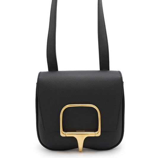 HERMES Cavalleria Black Epsom Size Mini