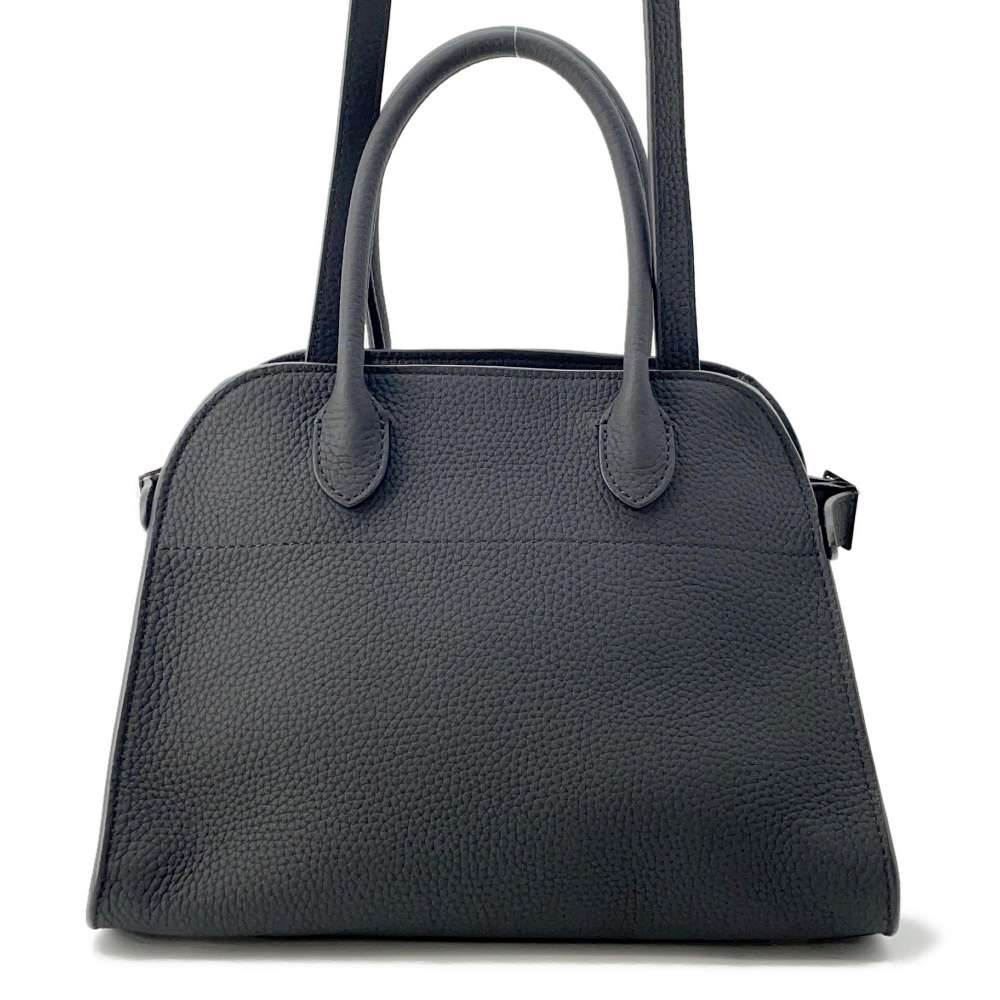 The Row Soft Margaux MARGAUX 10 BlackW1190L133 Leather Size 10