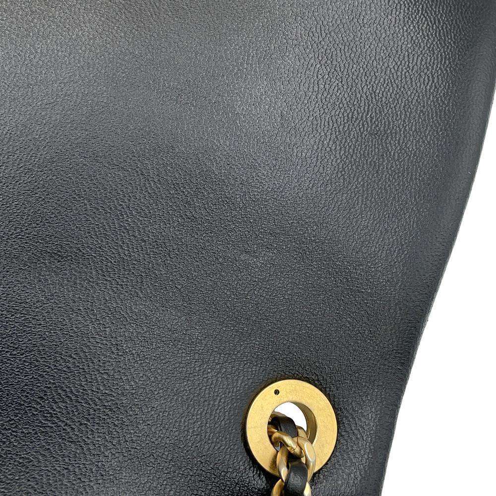 CHANEL 19 Flap ChainShoulder Bag BlackAS4780 Lambskin Size 20