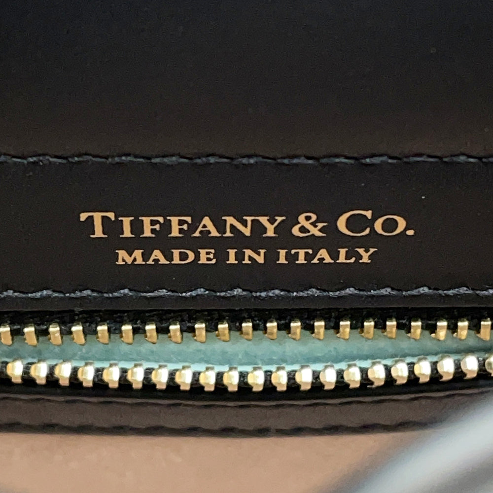 TIFFANY&Co. Return to TIFFANY&Co. Bag Charm Tote Bag Black72870360 Calf Leather Size Mini