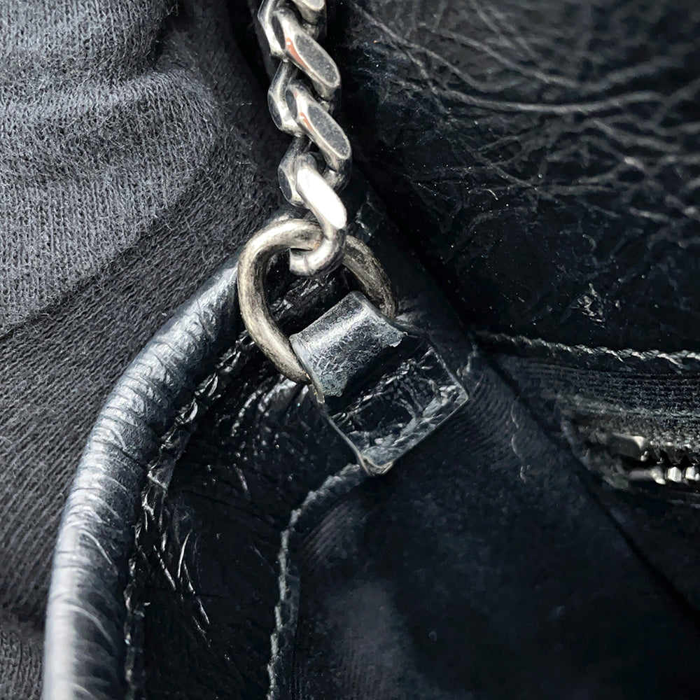 SAINT LAURENT PARIS Niki ChainShoulder Bag Black583103 Leather