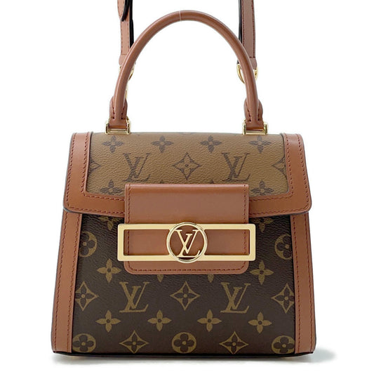 LOUIS VUITTON Dauphine Capital NoirM46751 Monogram Monogram Reverse Canvas