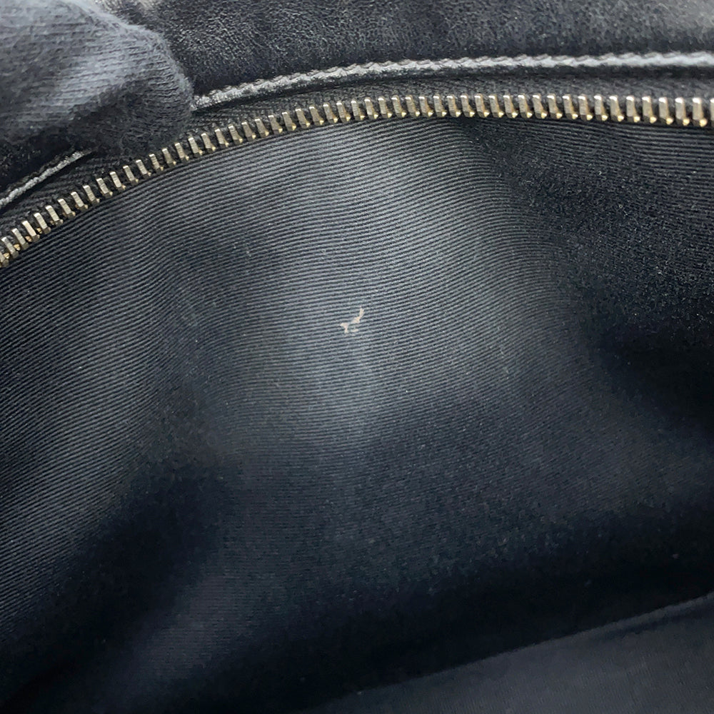 SAINT LAURENT PARIS Lu Camera Shoulder Bag Black520534 Leather