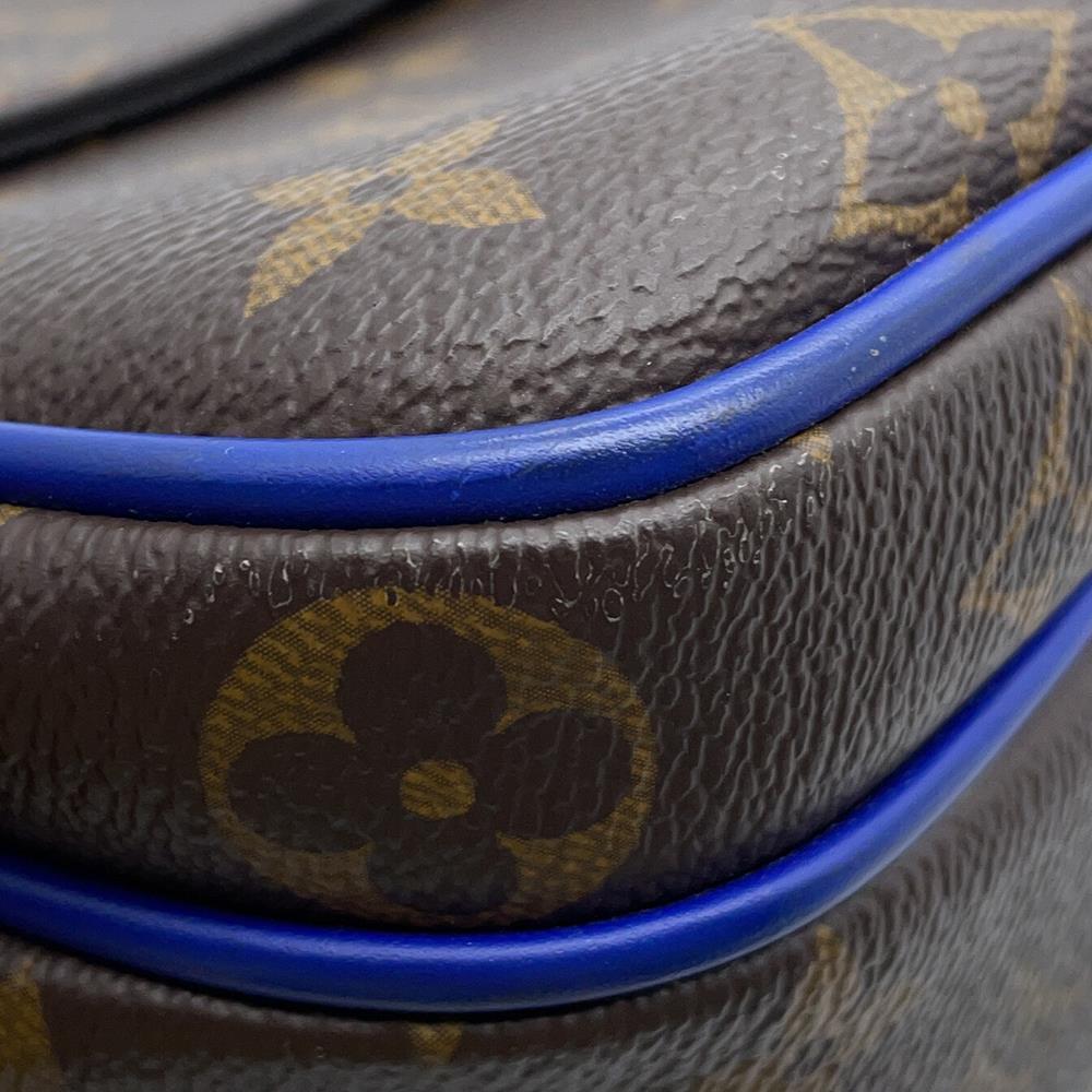 LOUIS VUITTON SPadlock Messenger NoirM45863 Monogram Macassar Canvas