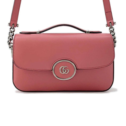 GUCCI Petite Mini Pink739722 Leather