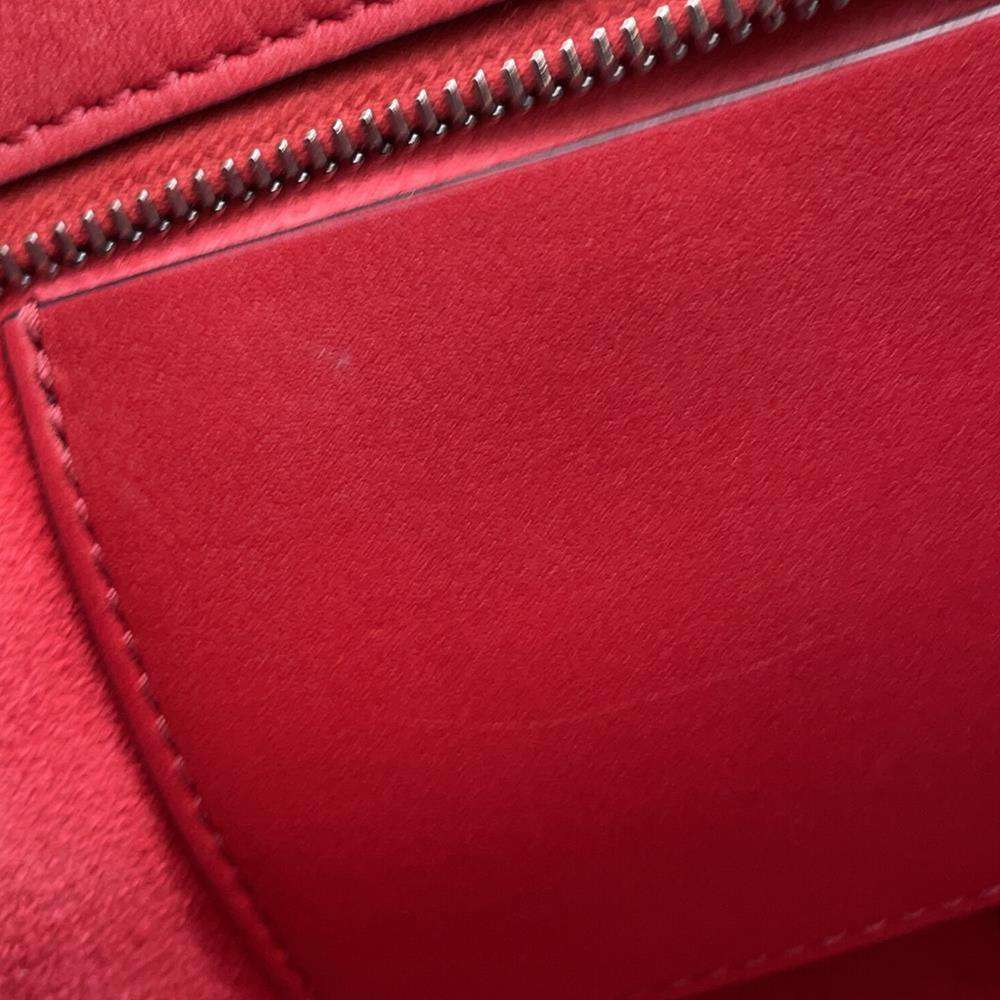 Valentino Garavani Atelier 2WAY Handbag Red Leather