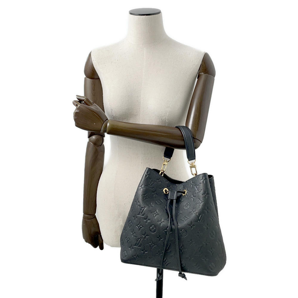 LOUIS VUITTON Neonoe NoirM45256 Monogram Empreinte Leather Size MM