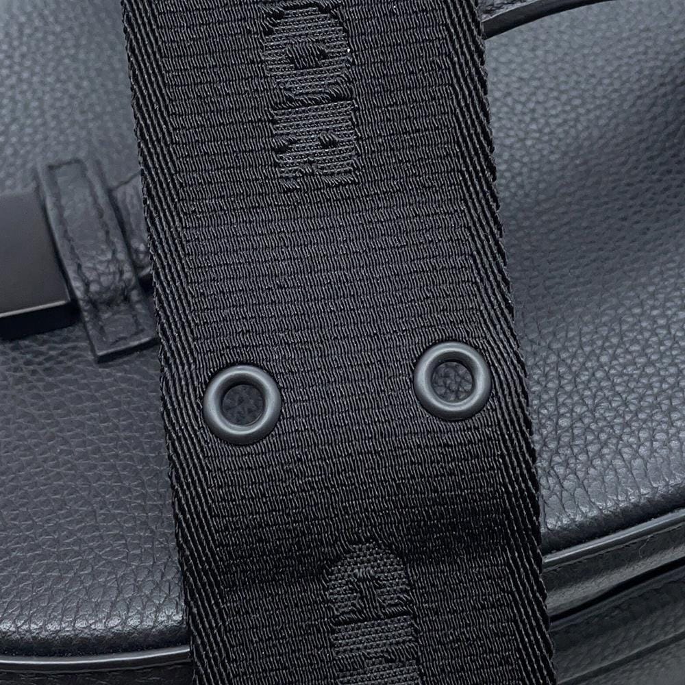 Dior Dior Homme Vanity Bag Shoulder Bag Dog Pouch Black Leather