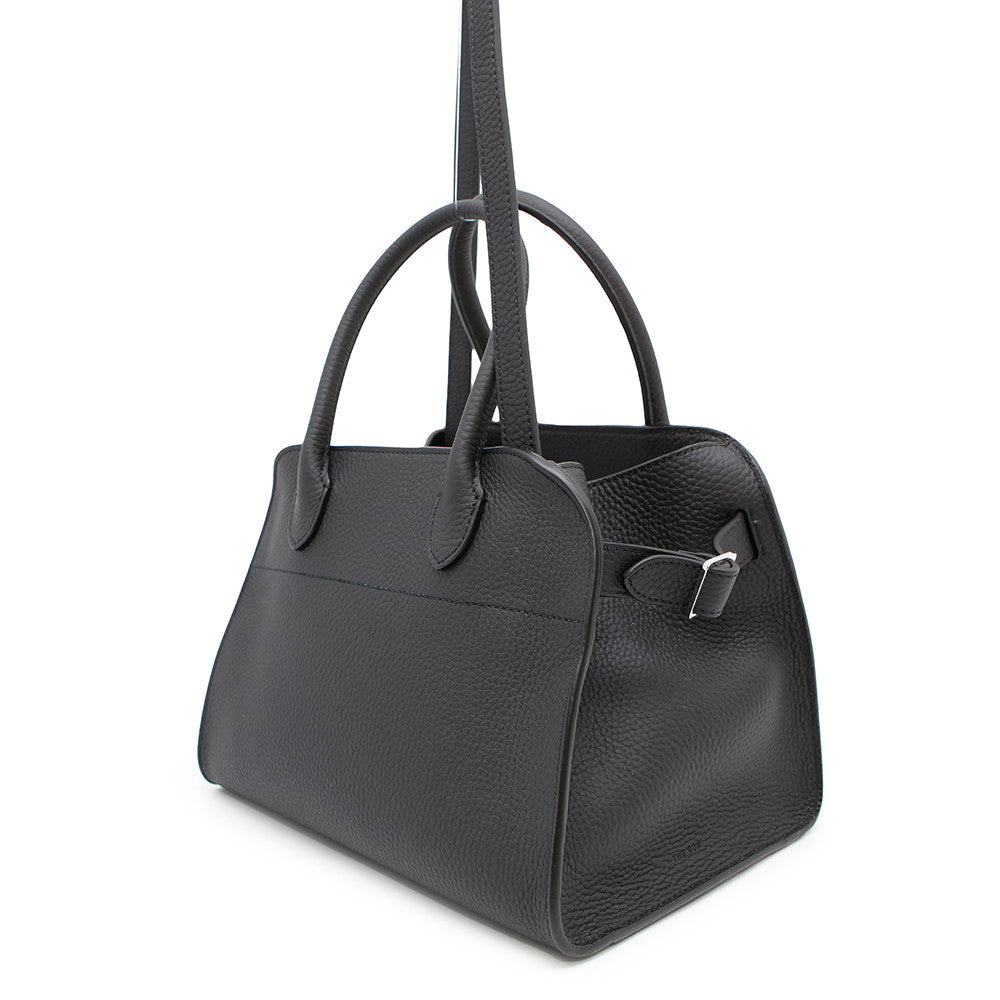 The Row soft margaux 10 BlackW1190 L133 Leather