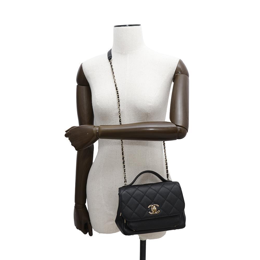 CHANEL Affinity 2WAY Shoulder Bag BlackA93749 Caviar Leather