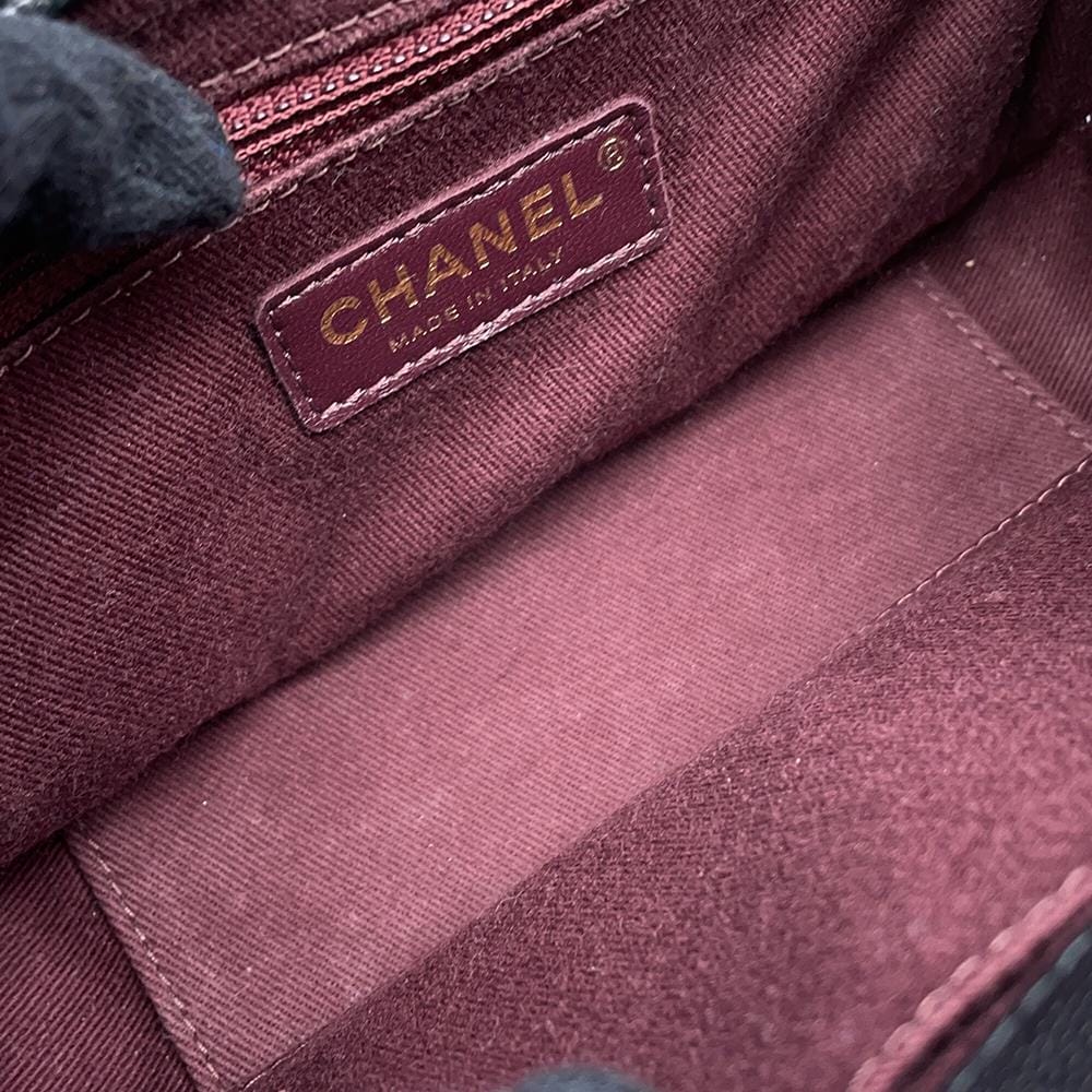 CHANEL Affinity 2WAY Shoulder Bag BlackA93749 Caviar Leather