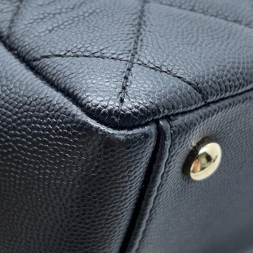 CHANEL Affinity 2WAY Shoulder Bag BlackA93749 Caviar Leather