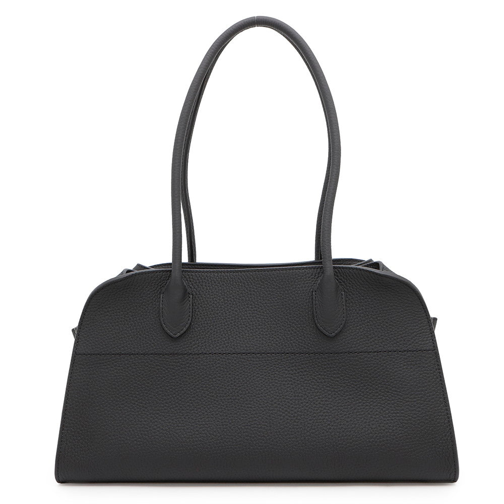 The Row The Row Margaux Shoulder BlackW1712 L133 Leather Size 12
