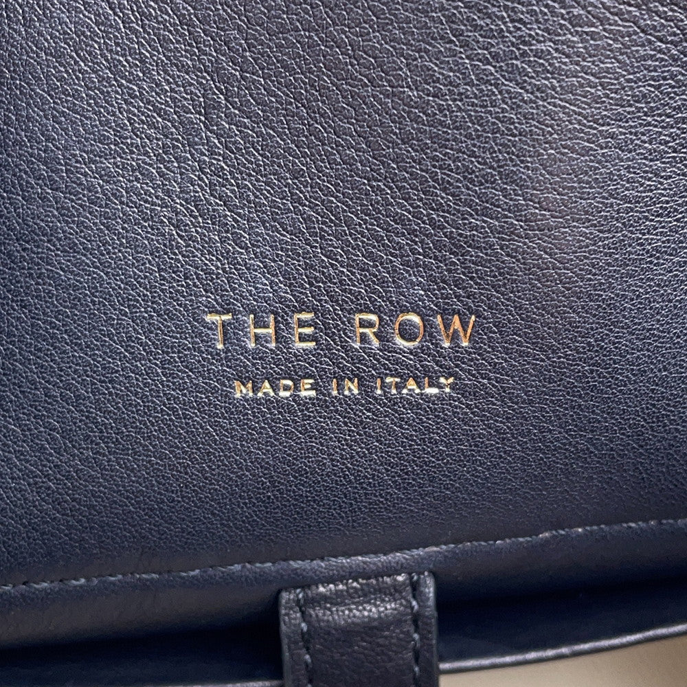 The Row Zarrow Margaux BlackW1190 L72 Leather Size 10
