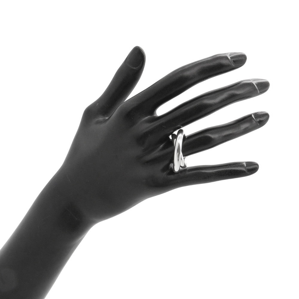 HERMES Caba Cityslide clutchertige Ring Size 54/#14 SV925