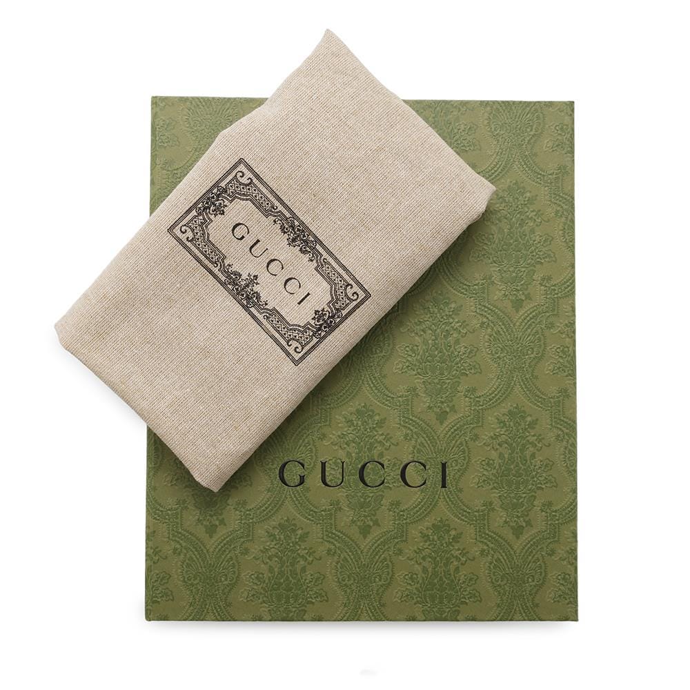 GUCCI GGNylon Belt Bag Gray/Red752102 Nylon Rubber