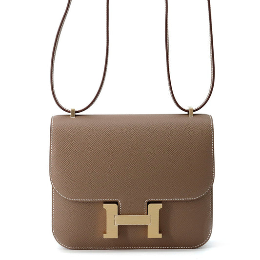 HERMES Constance 3 Miroir Etoupe Epsom Size Mini