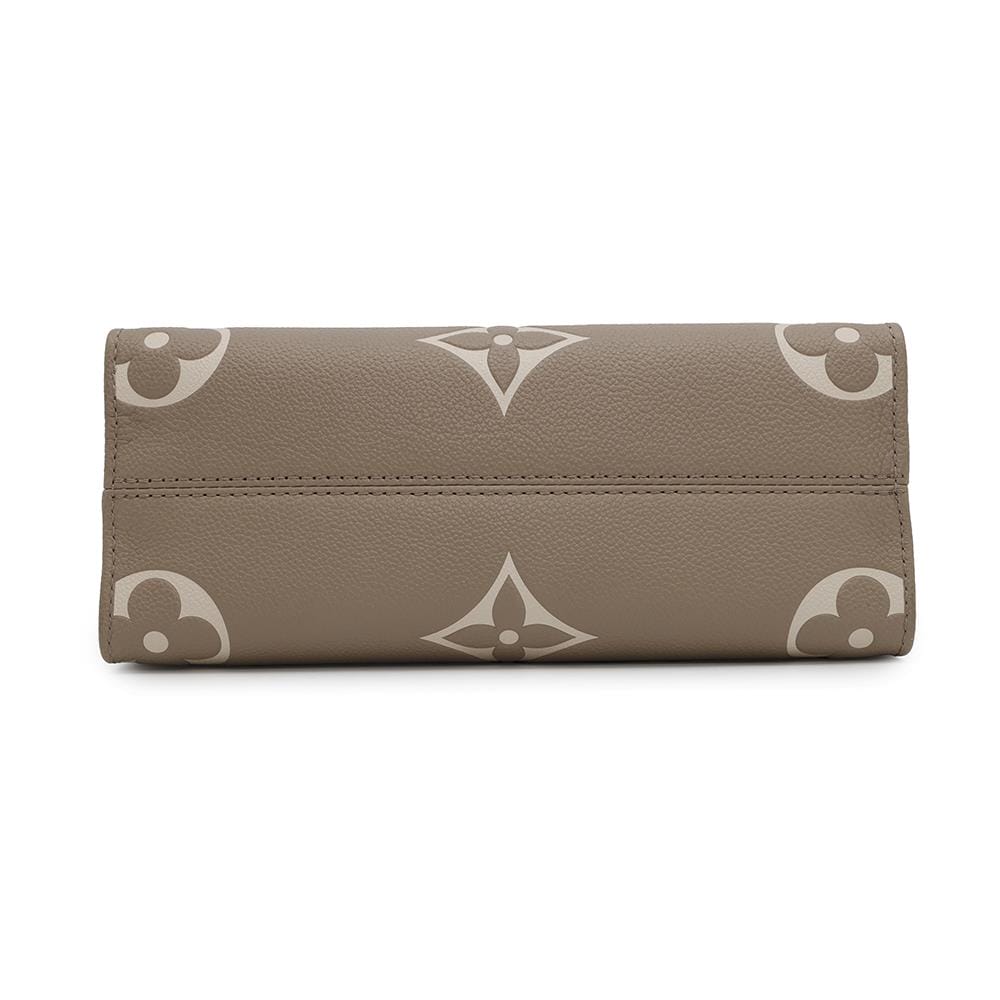 LOUIS VUITTON Onthego Tourterelle claimM45779 Bicolor Monogram Empreinte Leather Monogram Giant Size PM