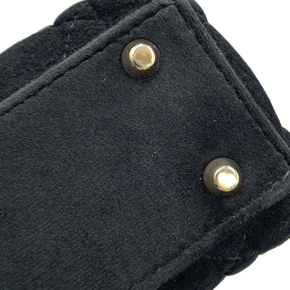 Dior Lady Dior Black Velour Size Mini