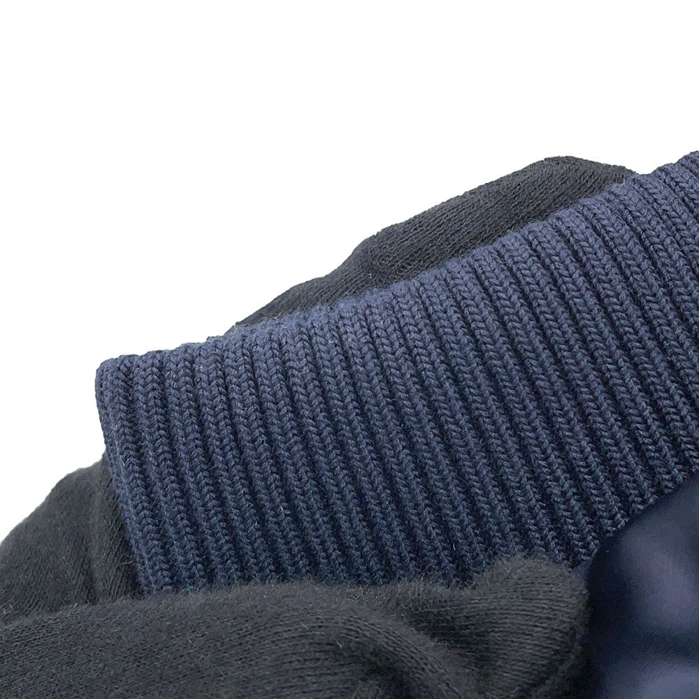 LOUIS VUITTON LV Vers Baseball Blouson Size 50 Naval Academy1AGHT1 Nylon100% Rhinestone