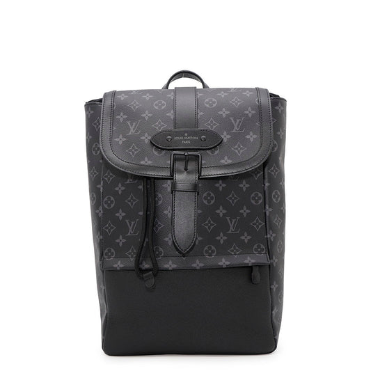 LOUIS VUITTON Saumur Backpack NoirM45913 Monogram Eclipse