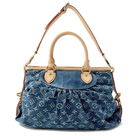 LOUIS VUITTON Neo Cabby BlueM95349 Monogram Denim Size MM