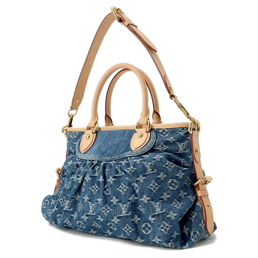 LOUIS VUITTON Neo Cabby BlueM95349 Monogram Denim Size MM
