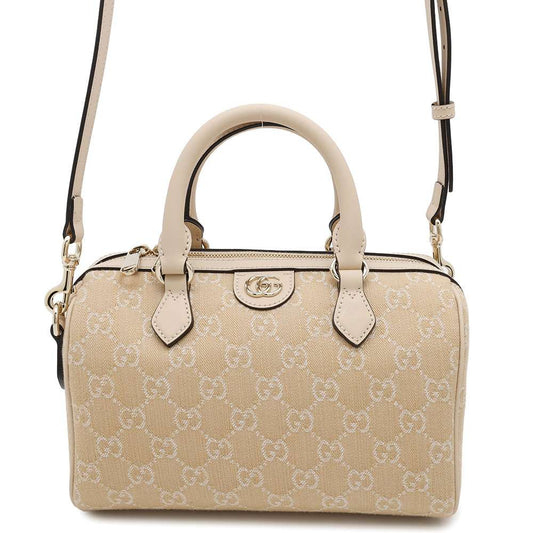 GUCCI Ophidia 2WAY Tote Beige772061 GG Canvas Leather