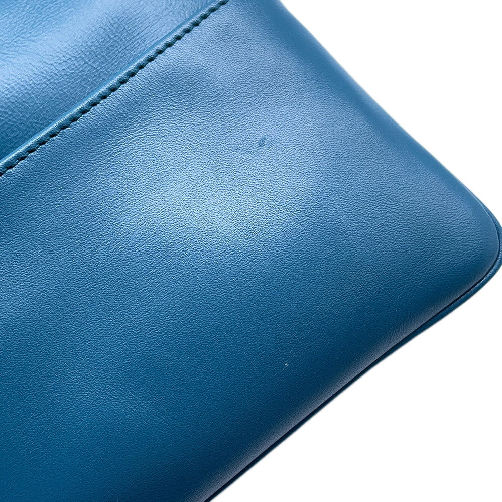 Dior DOUBLE ChainShoulder BlueM8641U Leather